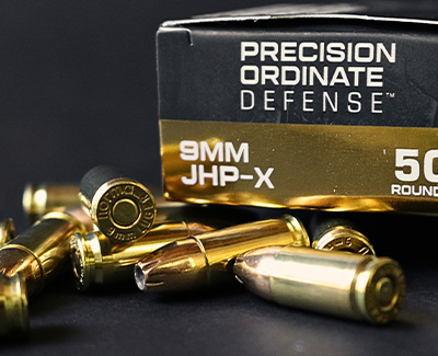 9mm Ammo- 50 Rounds of 115 Grain JHP Ammunition